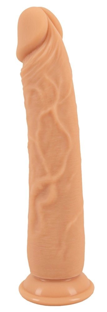 You2Toys European Lover Silicone model z przyssawką 23 cm czarny European Lover