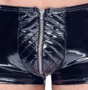 Black Level Bokserki Męskie Winylowe Zamek Biker M Czarny Black Level