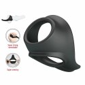 CRAZY BULL Zadok ergonomiczny pierścień silikonowy z rozciągaczem czarny CRAZY BULL