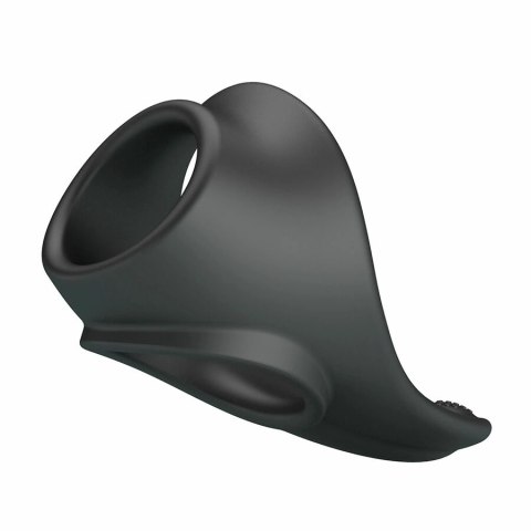 CRAZY BULL Zadok ergonomiczny pierścień silikonowy z rozciągaczem czarny CRAZY BULL
