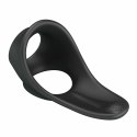 CRAZY BULL Zadok ergonomiczny pierścień silikonowy z rozciągaczem czarny CRAZY BULL