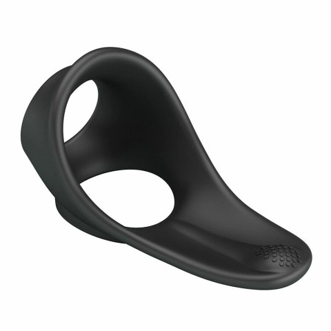 CRAZY BULL Zadok ergonomiczny pierścień silikonowy z rozciągaczem czarny CRAZY BULL