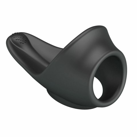 CRAZY BULL Zadok ergonomiczny pierścień silikonowy z rozciągaczem czarny CRAZY BULL