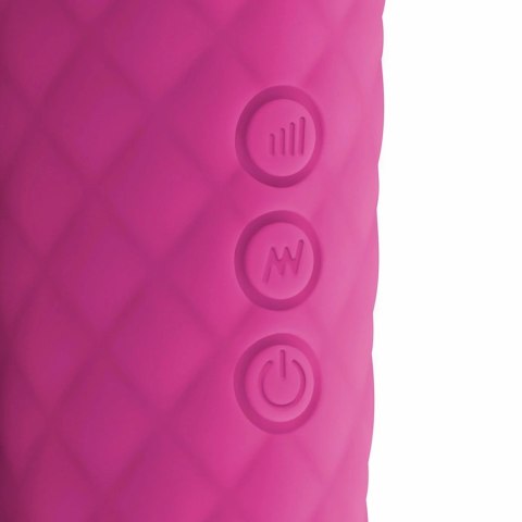 EasyToys Mini Wand Pink - kompaktowy masażer wielofunkcyjny 18 trybow Easytoys