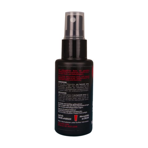HOT Back Side Spray 50ml - pielęgnacyjny spray z aloesem do masażu HOT