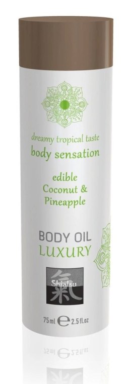 Hot Shiatsu Olejek do masażu kokosowo-ananasowy 75 ml aromatyczny HOT Shiatsu