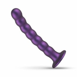 No-Parts Metallic Purple - anatomiczny model silikonowy z przyssawką 17 cm No-Parts