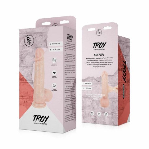 Real Fantasy Troy 25cm - Model z ruchomą powłoką i mocną podstawą Real Fantasy