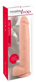 Realistixxx Model XXXL Naturalny 42cm - anatomiczny kształt, mocna podstawa Realistixxx