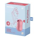 Satisfyer Cotton Candy Pulsacyjny model Air Pulse, silikonowy, rożowy Satisfyer