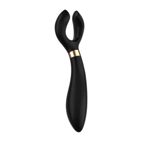 Satisfyer Endless Joy - wielofunkcyjne urządzenie z obrotową głowką, czarne Satisfyer
