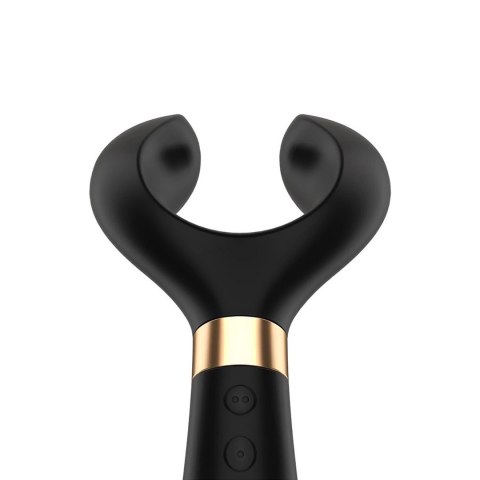 Satisfyer Endless Joy - wielofunkcyjne urządzenie z obrotową głowką, czarne Satisfyer