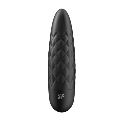 Satisfyer Power Bullet 5 czarny - kompaktowy model z teksturą Satisfyer