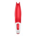 Satisfyer Power Flower model z elastycznymi płatkami, silikon, czerwony Satisfyer
