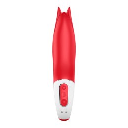 Satisfyer Power Flower model z elastycznymi płatkami, silikon, czerwony Satisfyer