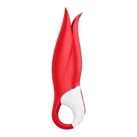 Satisfyer Power Flower model z elastycznymi płatkami, silikon, czerwony Satisfyer