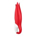 Satisfyer Power Flower model z elastycznymi płatkami, silikon, czerwony Satisfyer