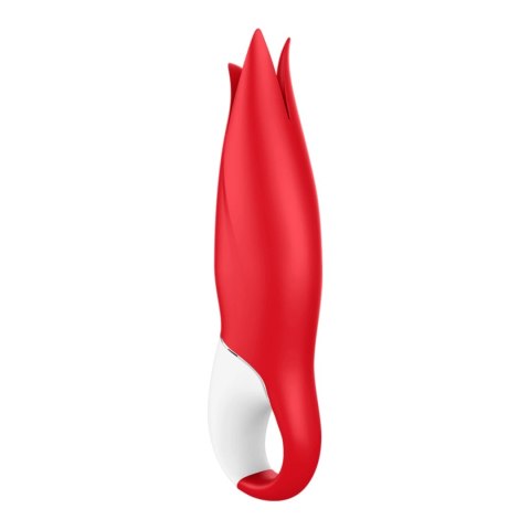 Satisfyer Power Flower model z elastycznymi płatkami, silikon, czerwony Satisfyer