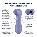 Satisfyer Pro 2 Generation 3 Violet - Intuicyjny Stymulator Air Pulse z Aplikacją Satisfyer