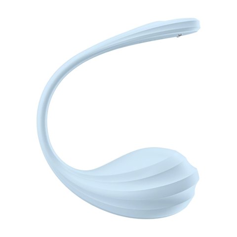 Satisfyer Smooth Petal Connect App - Wibrujący model do noszenia, fioletowy Satisfyer