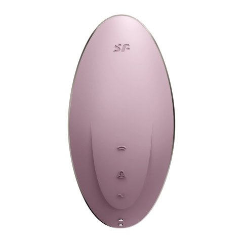 Satisfyer Vulva Lover 1 - podwojny stymulator pulsacyjno-wibracyjny, silikonowy Satisfyer