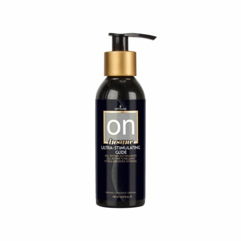 Sensuva Ultra-Stimulating On Insane 125 ml - żel intymny wodny z efektem chłodzącym Sensuva