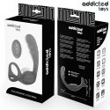 Addicted Toys Model 8435565959890 - Podwojny pierścień z pilotem i wibracją ADDICTED
