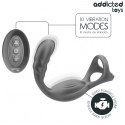 Addicted Toys Model 8435565959890 - Podwojny pierścień z pilotem i wibracją ADDICTED