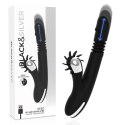 Black & Silver Reed Up & Down - silikonowy model z ruchem gora-doł, fioletowy BLACK&SILVER