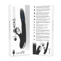 Black & Silver Reed Up & Down - silikonowy model z ruchem gora-doł, fioletowy BLACK&SILVER