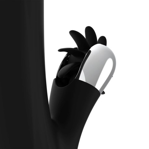 Black & Silver Storm Rotation Vibe silikonowy model rotacyjny USB 24cm BLACK&SILVER