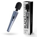 Black&Silver Dexter - Masażer Rożdżka 10 Trybow Silikon USB 30,6cm BLACK&SILVER