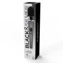 Black&Silver Dexter - Masażer Rożdżka 10 Trybow Silikon USB 30,6cm BLACK&SILVER