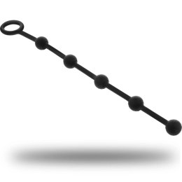 Black&Silver Korg Beads silikonowy zestaw koralikow 21 cm czarny BLACK&SILVER