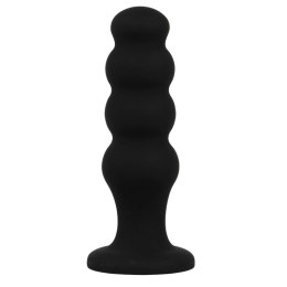 Black&Silver Scott silikonowy stymulator analny czarny 12,5 cm BLACK&SILVER