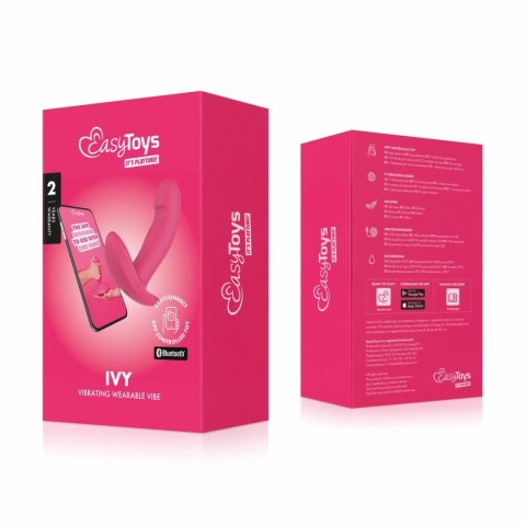 EasyConnect Ivy - Intymny masażer sterowany aplikacją, fioletowy EasyConnect