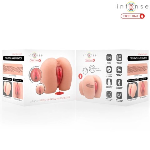 Intense Ariana First Time Anatomiczna Maszyna Intymna z Wibracjami TPE INTENSE FIRST TIME