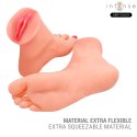 Intense Deep Touch Gabbie - anatomiczny model stopy, dwuczęściowy TPE INTENSE DEEP TOUCH