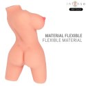 Intense Deep Touch Jesse Torso - model dwukanałowy, silikon TPE, realistyczny INTENSE DEEP TOUCH