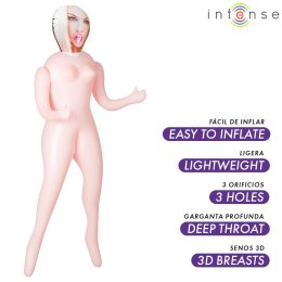Intense Dolls Irina - Nadmuchiwana lalka 145 cm, anatomiczna sylwetka, 3 strefy INTENSE DOLLS