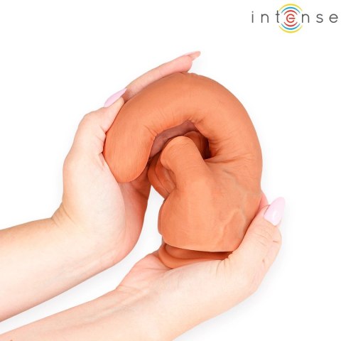 Intense Hubert - Elastyczny model dłoni z przyssawką, silikon 14,2 cm INTENSE