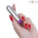 Intense Karen Mini Wibrujący Pocisk USB Srebrny 10 Trybow 8cm INTENSE