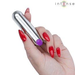 Intense Karen Mini Wibrujący Pocisk USB Srebrny 10 Trybow 8cm INTENSE