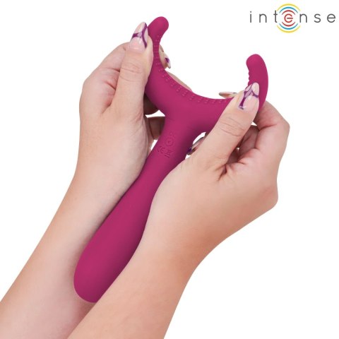 Intense Rowan Inclusive - wielofunkcyjny stymulator par, silikon, 10 trybow INTENSE