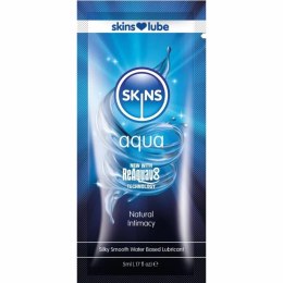 Skins Aqua Lubrykant na bazie wody jednorazowy 5 ml, bezzapachowy SKINS