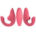 Womanizer Blend Rabbit Vibrant Rose - Wibrator z technologią powietrzną, IPX7 WOMANIZER