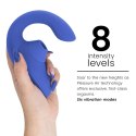 Womanizer Blend Rabbit - niebieski stymulator z podwojnym systemem masażu WOMANIZER