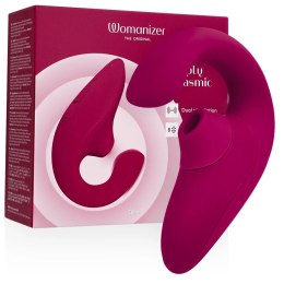 Womanizer Blend Rabbit - stymulator powietrzny i wibracyjny, żywy roż WOMANIZER