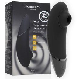 Womanizer Next Czarny - Intymny Stymulator Powietrzny 3D Climax Control WOMANIZER