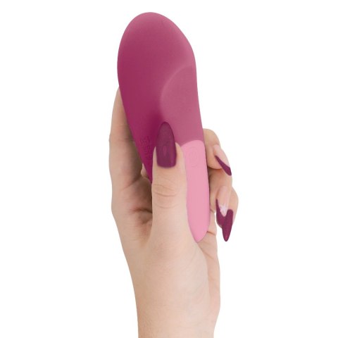 Womanizer Vibe Lay-On UltraWave Dusky Pink - cichy model wodoodporny WOMANIZER